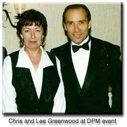 picture of Chris Theophilus with performer Lee Greenwood