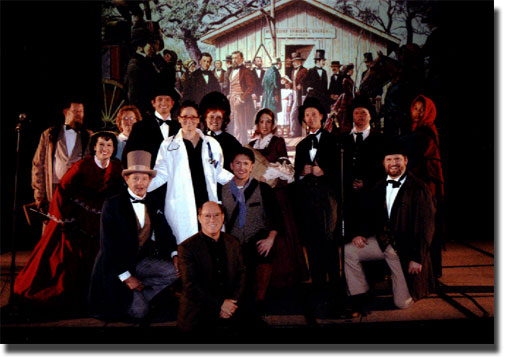 picture of cast at TMA Annual Gala 2003
